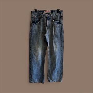 WRANGLER Jeans Men’s Light Blue Jeans Relaxed Fit 31/30 Western Classic Fit